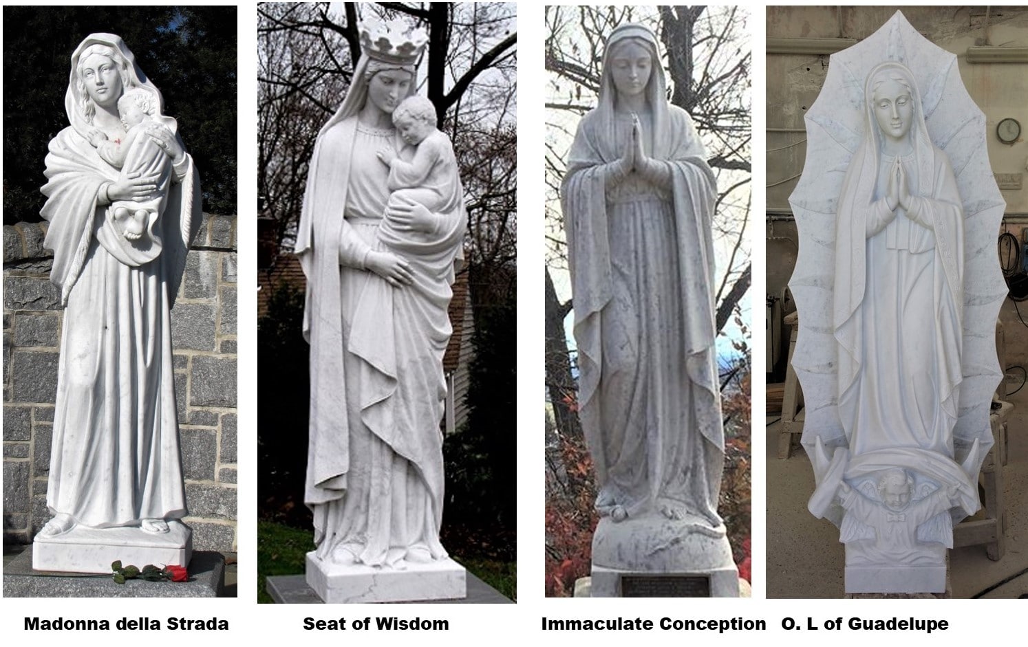 Female Saint Statues Catholic Statuary St Ann, St Theresa of Calcutta